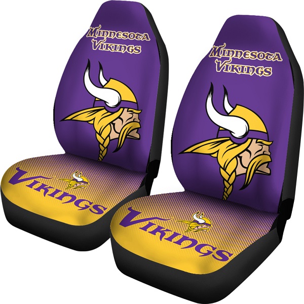 Minnesota Vikings New Fashion Fantastic Car Seat Covers 003(Pls Check Description For Details) - Click Image to Close